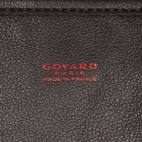Pre-owned Goyard Goyardine Reversible Anjou PM Black