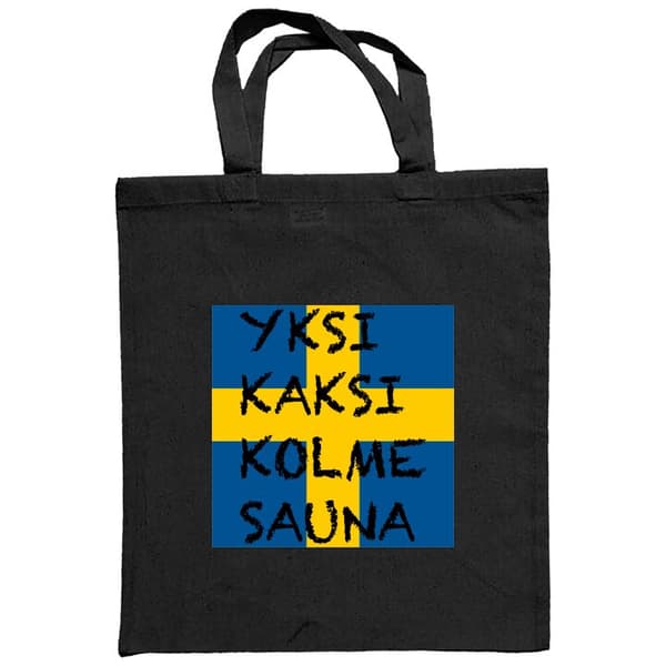 Ostoskassi Kangasta | Kätevä Kangaskassi Bara Bada Sauna