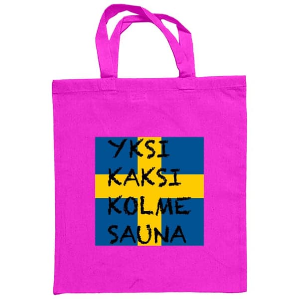 Ostoskassi Kangasta | Kätevä Kangaskassi Bara Bada Sauna