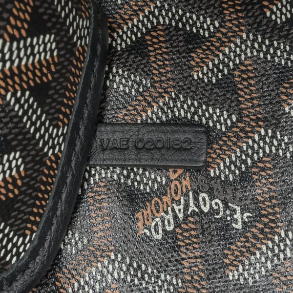 Pre-owned Goyard Goyardine Saint Louis GM Black