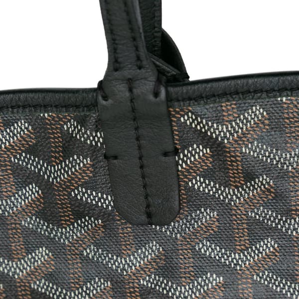 Pre-owned Goyard Goyardine Saint Louis GM Black