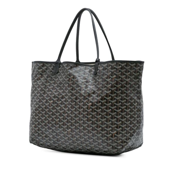 Pre-owned Goyard Goyardine Saint Louis GM Black