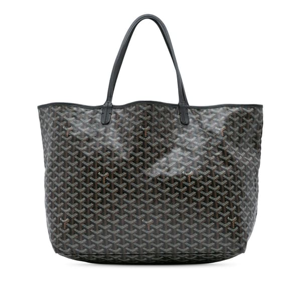 Pre-owned Goyard Goyardine Saint Louis GM Black