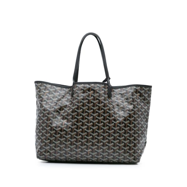 Pre-owned Goyard Goyardine Saint Louis PM Black