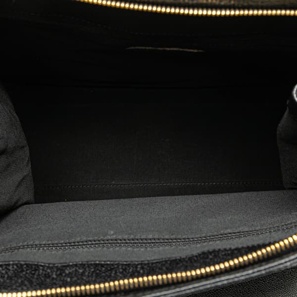 Pre-owned Chanel CC Caviar Leather Tote Black