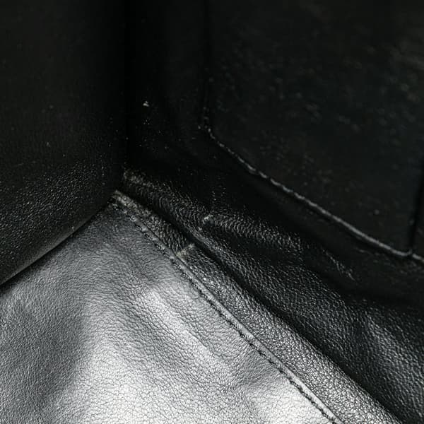 Pre-owned Celine Micro Smooth Calfskin Luggage Tote Black