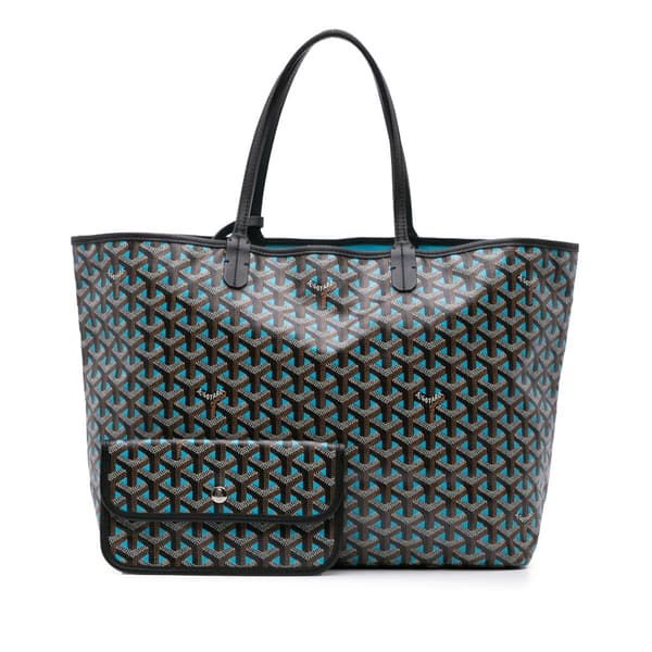Pre-owned Goyard Goyardine Claire Voie Saint Louis PM Black