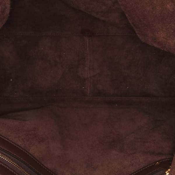 Pre-owned Celine Medium Leather Anita Tote Brown