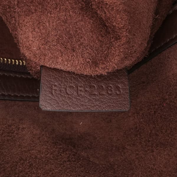 Pre-owned Celine Medium Leather Anita Tote Brown