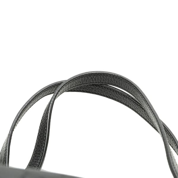 Pre-owned Gucci GG Nylon Charm Tote Black