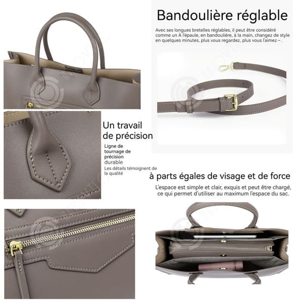 INN Handväska tygväska kvinnor messenger hobo väska dam tygväska i äkta läder med stor kapacitet kvinnor eleganta handväskor väskor