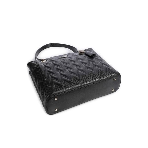 Axelväska - GUESS - Bessey Noel Tote - Svart - 36x26x10 cm - 100% polyuretan