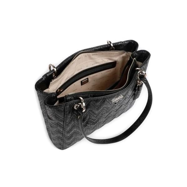 Axelväska - GUESS - Bessey Noel Tote - Svart - 36x26x10 cm - 100% polyuretan