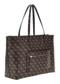 Miniatyrbild 3 av 3: GUESS Sac shopper mörkbrun ljusbrun för kvinna - Power Play Large Tech Tote Brown Logo 292183