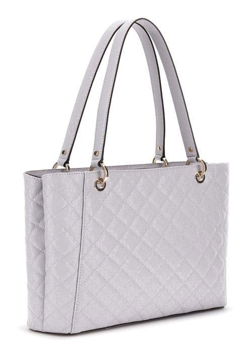 GUESS Grå axelväska för kvinnor - Bessey Noel Tote Lavendar Grey 296375