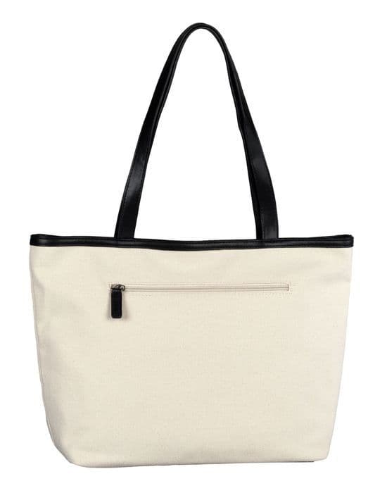 TOM TAILOR Sac Shopper beige för dam - Suzi Zip Tote Bag L 295689