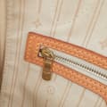 Miniatyrbild 6 av 8: Pre-owned Louis Vuitton Damier Azur Neverfull MM White