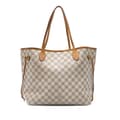 Miniatyrbild 1 av 8: Pre-owned Louis Vuitton Damier Azur Neverfull MM White