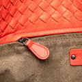 Miniatyrbilde 6 av 10: Pre-owned Bottega Veneta Medium Nappa Intrecciato Garda Tote Red