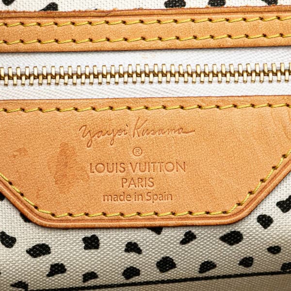 Pre-owned Louis Vuitton Yayoi Kusama Monogram Neverfull MM Brown