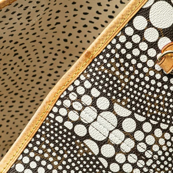 Pre-owned Louis Vuitton Yayoi Kusama Monogram Neverfull MM Brown