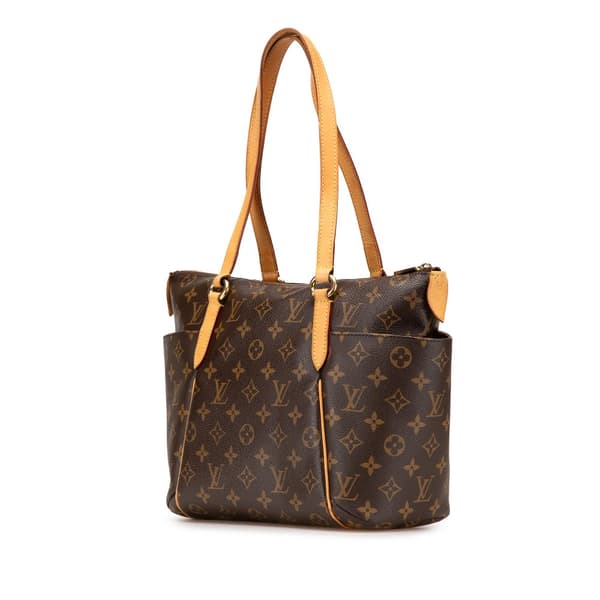 Pre-owned Louis Vuitton Monogram Totally PM Brown