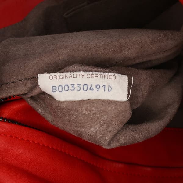 Pre-owned Bottega Veneta Nappa Intrecciato Tote Red