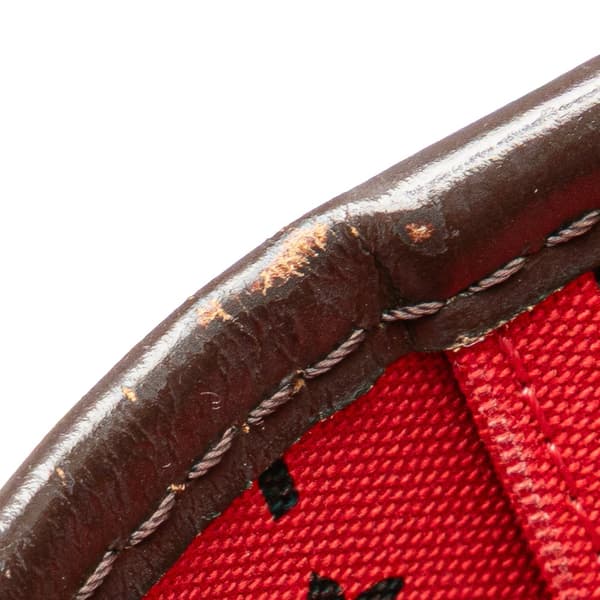 Pre-owned Louis Vuitton Damier Ebene Neverfull MM Brown