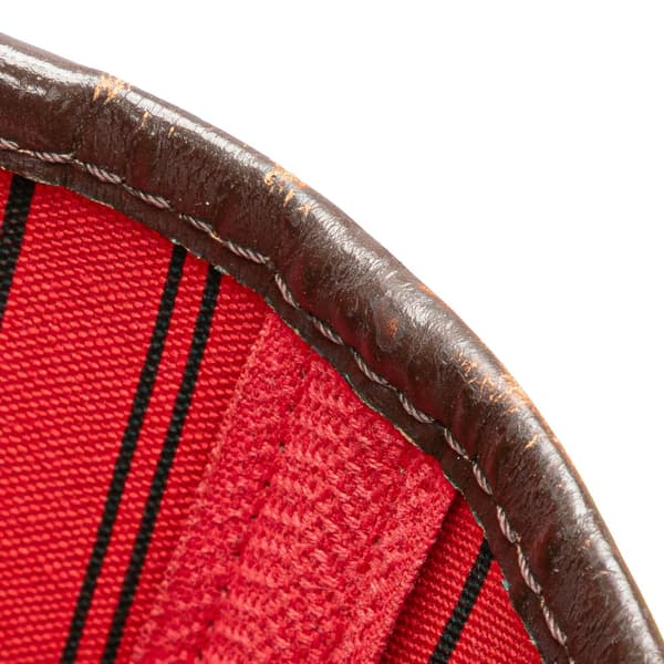 Pre-owned Louis Vuitton Damier Ebene Neverfull MM Brown