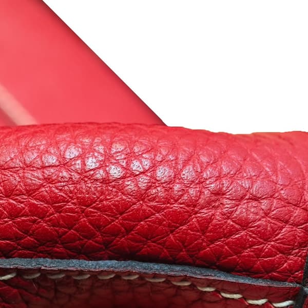 Pre-owned Hermès Clemence Double Sens 36 Orange