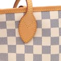 Miniatyrbillede 8 af 10: Pre-owned Louis Vuitton Damier Azur Neverfull MM White