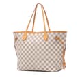Miniatyrbillede 2 af 10: Pre-owned Louis Vuitton Damier Azur Neverfull MM White