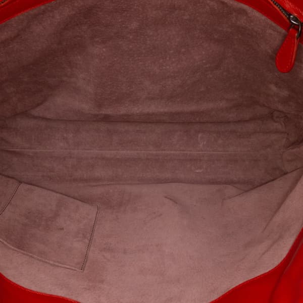 Pre-owned Bottega Veneta Leather Intrecciato Tote Orange