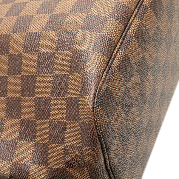 Pre-owned Louis Vuitton Damier Ebene Neverfull PM Brown