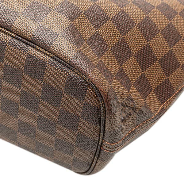 Pre-owned Louis Vuitton Damier Ebene Neverfull PM Brown