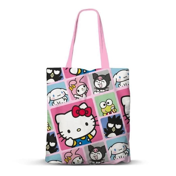 Shoppingväska - Hello Kitty Paneler - Flerfärgad - One Size