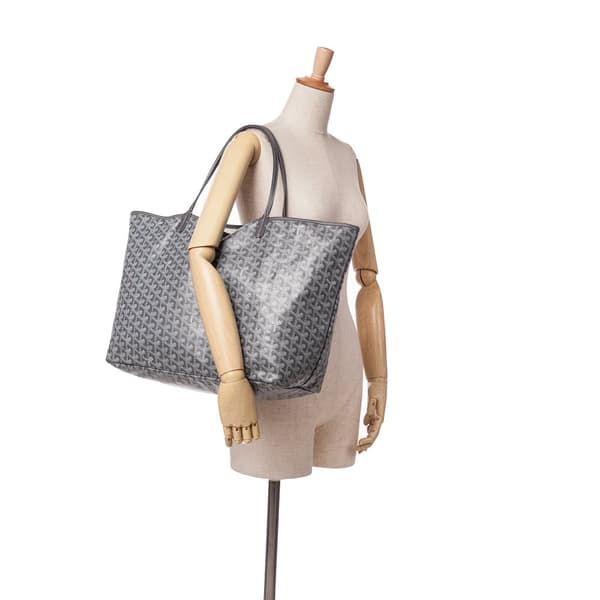 Pre-owned Goyard Goyardine Saint Louis GM Gray