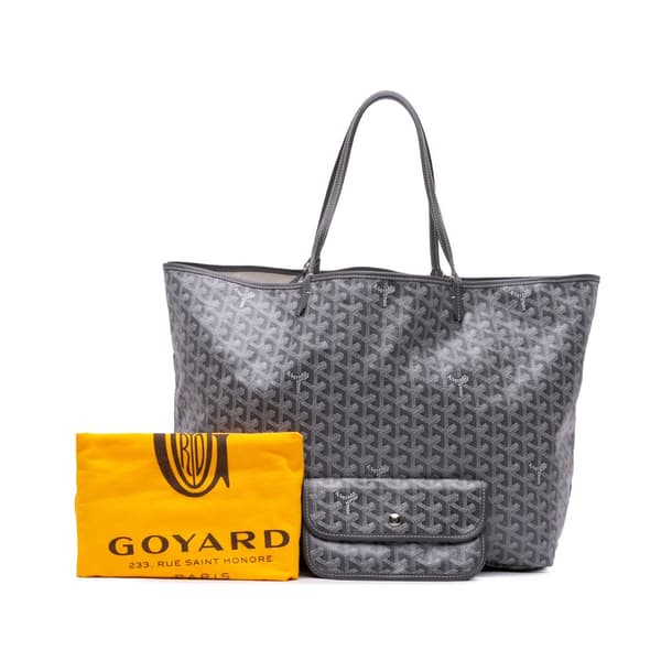 Pre-owned Goyard Goyardine Saint Louis GM Gray