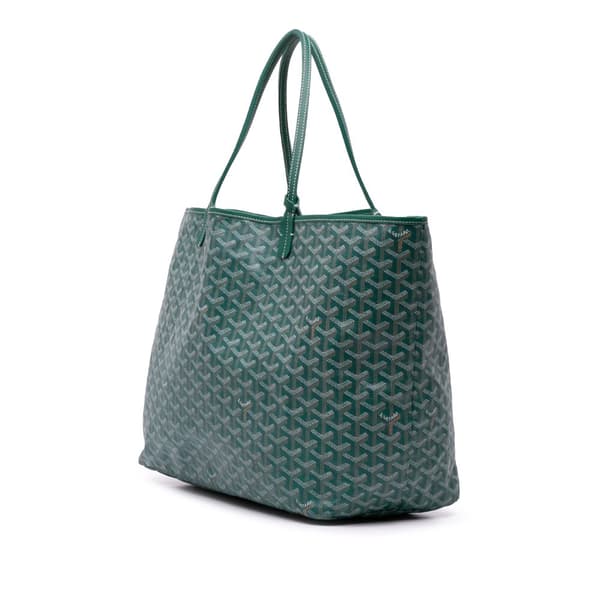 Pre-owned Goyard Goyardine Saint Louis GM Green