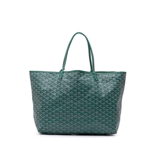 Pre-owned Goyard Goyardine Saint Louis GM Green