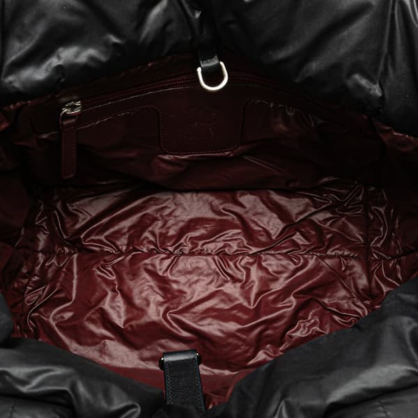 Pre-owned Chanel Small Quilted Nylon Coco Cocoon Tote Black