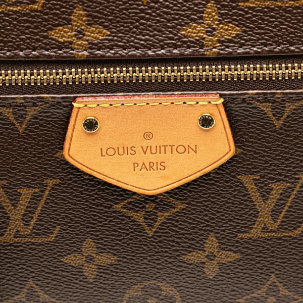Pre-owned Louis Vuitton Monogram Iena MM Brown