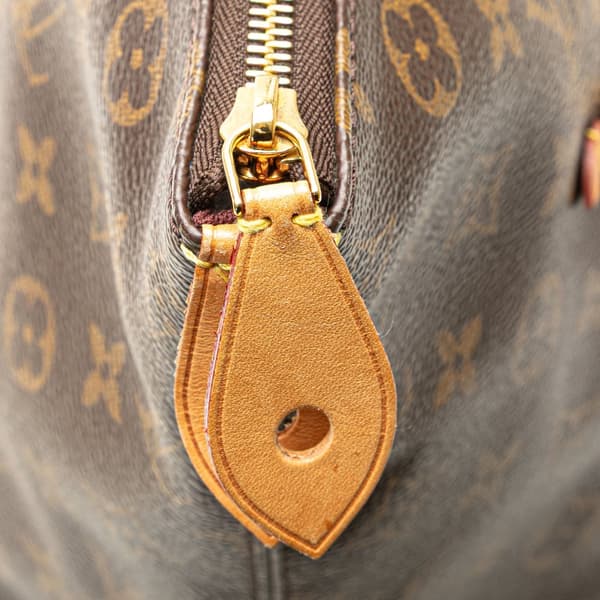 Pre-owned Louis Vuitton Monogram Iena MM Brown