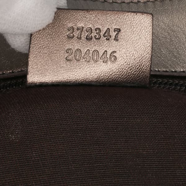 Pre-owned Gucci GG Imprime Tote Brown