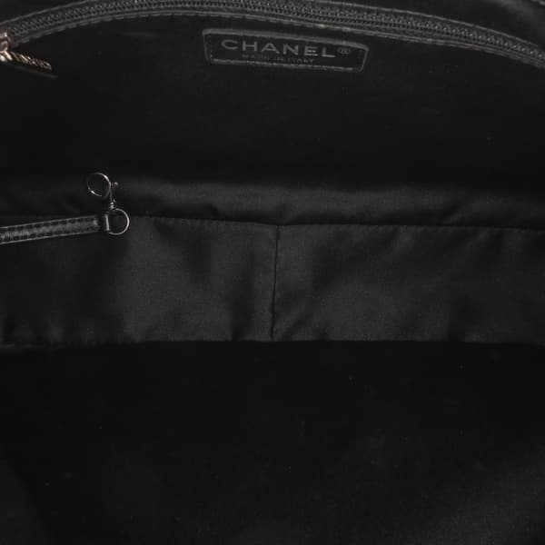 Pre-owned Chanel Caviar Grand Shopping Tote XL Black