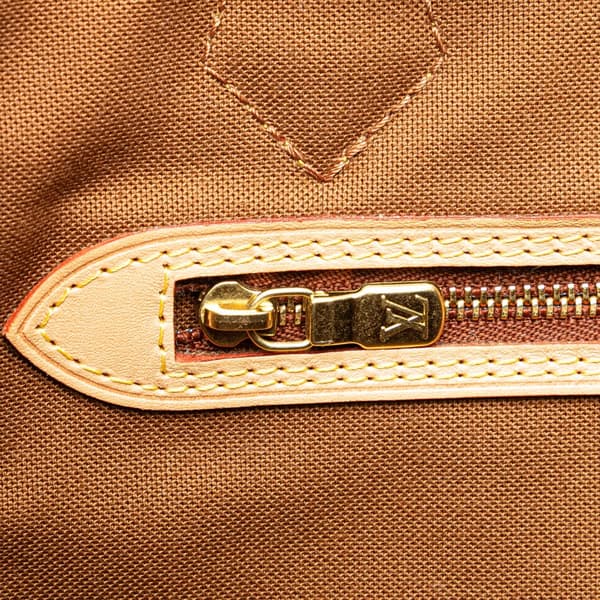 Pre-owned Louis Vuitton Monogram All-In PM Brown