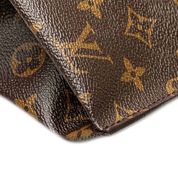 Pre-owned Louis Vuitton Monogram All-In PM Brown