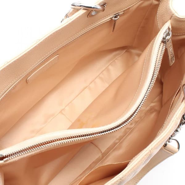 Pre-owned Chanel Caviar Grand Shopping Tote Brown