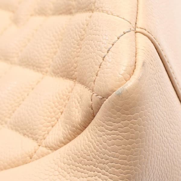 Pre-owned Chanel Caviar Grand Shopping Tote Brown