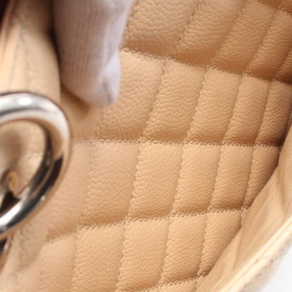 Pre-owned Chanel Caviar Grand Shopping Tote Brown